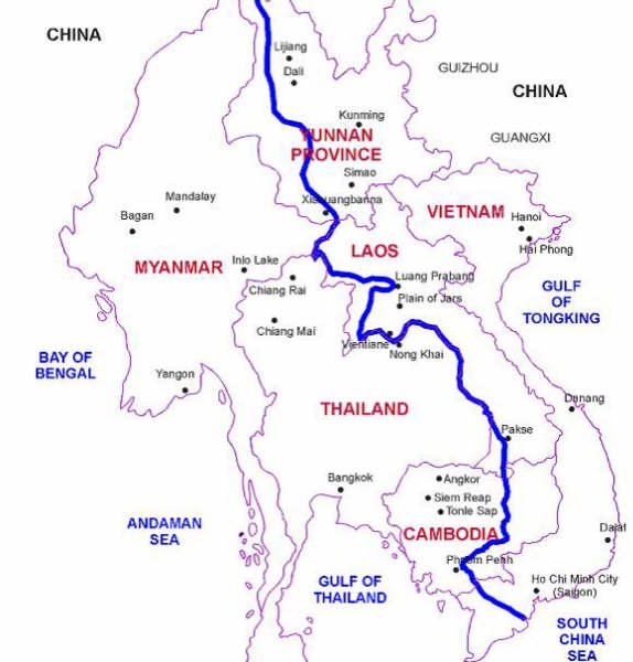 澜沧江-湄公河流域图片