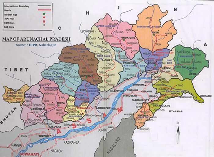 印度出台地图新草案 藏南地区成焦点