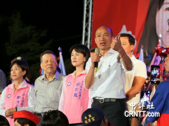 韩国瑜谈与庶民接触　批民进党对不起支持者