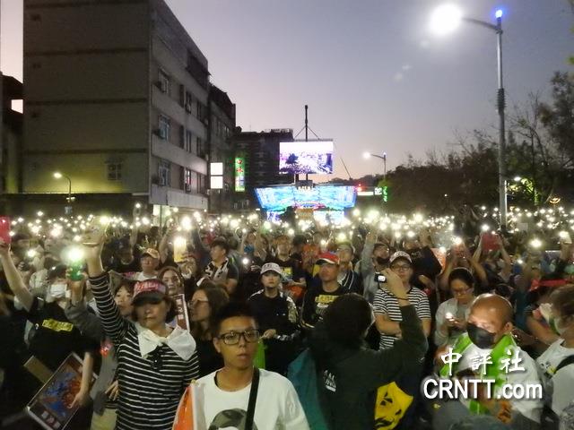中评关注：罢韩游行绿大咖超低调　怕漏气？