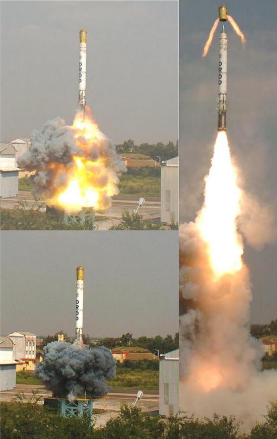 印试射新型导弹　印媒叫嚣：应对中国