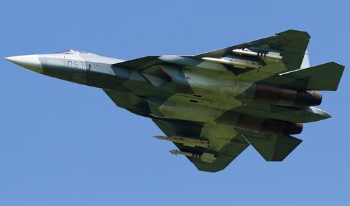 俄正式接收首架量产苏57战斗机
