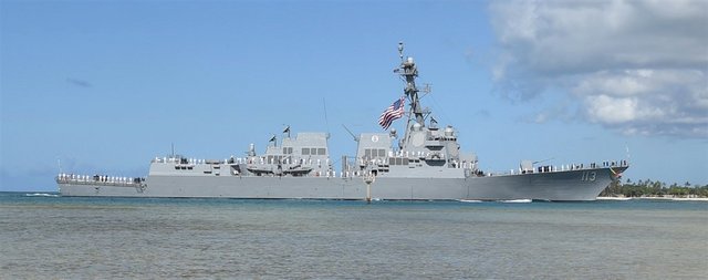 美中军舰11日出现兰屿外海　台方称全程掌握