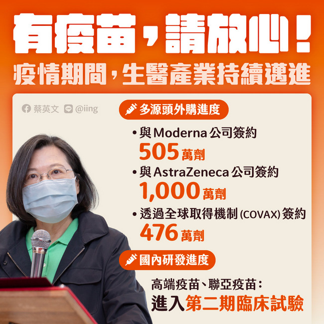 中评专论：疫苗危机　台湾政治抗疫来到拐点