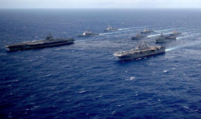 美媒：美海军正考虑重建第一舰队　直指中国
