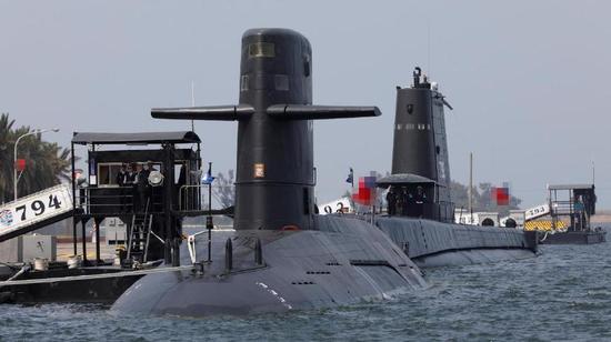港媒：美将向台湾提供3种潜艇关键技术设备