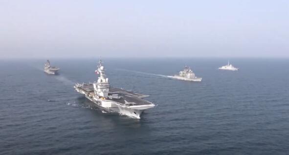 美比法日4国在中东举行双航母演习　直指伊朗