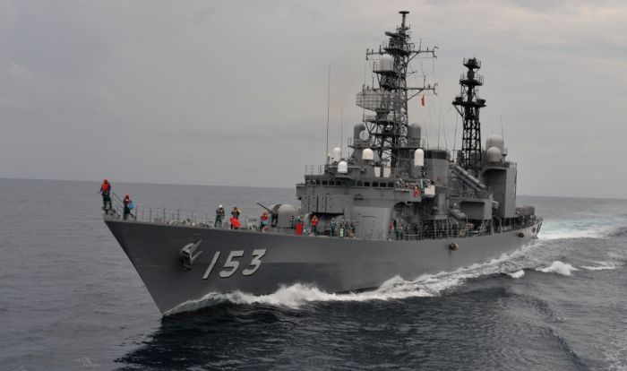 日本海自罕见与西班牙海军联合训练　牵制中国