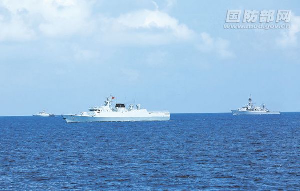中国印尼举行海上联合演习提高互信