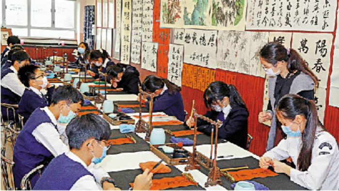 古雅校园　让学生感染中国文化