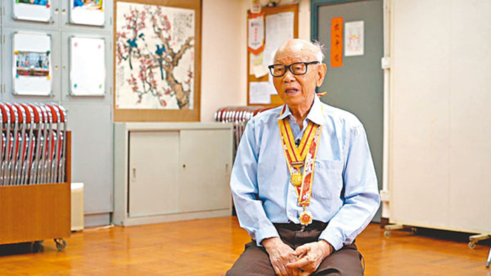 93岁抗战老兵徐墀：香港青年应到内地寻梦