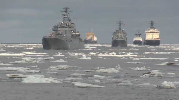 俄媒：俄海军北方舰队完成第十次北极巡航