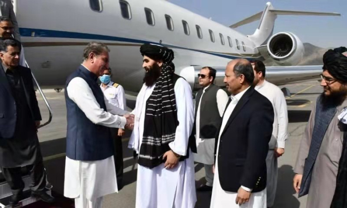巴基斯坦外交部长库雷希访问阿富汗