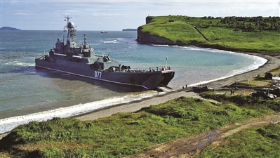 俄太平洋舰队组建首个海军工程兵团