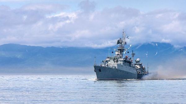 俄再在日本海进行导弹演习