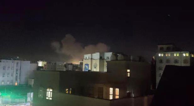 沙特主导的多国联军再次空袭也门首都萨那