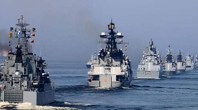 日本防卫省紧盯在日本海活动的俄军舰