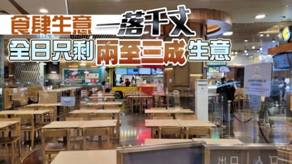 疫情肆虐　香港约300间食肆结业