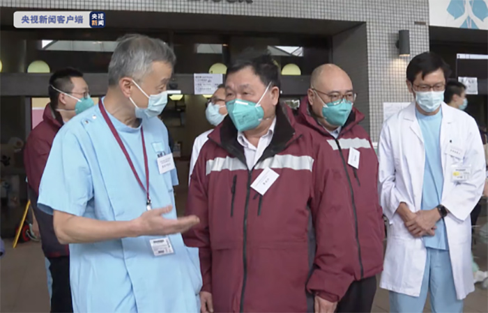 内地援港专家为香港带来抗疫信心