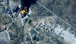 俄军空袭乌克兰西部一大型军事基地