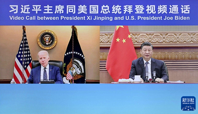 中美元首近两小时交谈 乌克兰和台湾是重点