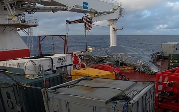 美海军称已从南海打捞到坠毁的F35C残骸