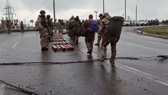 俄：已有1730名乌军从亚速钢铁厂撤离
