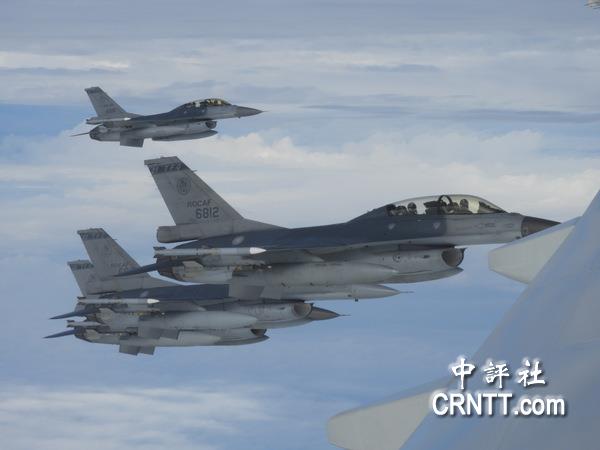 台空军6架F-16V战机飞往美驻扎路克基地