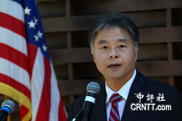 美国会议员刘云平 ：认同美国的一个中国政策
