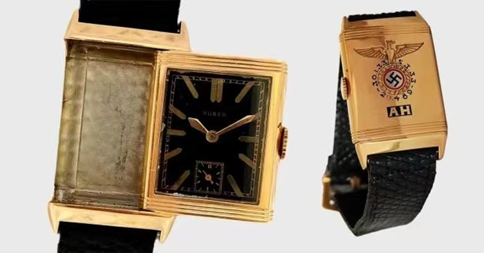 外媒：“希特勒手表”以110万美元价格拍卖