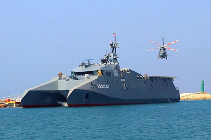 伊朗今将举行阅兵式：国产巡逻舰成亮点