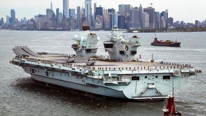 缺乏战舰战机令英国海军难以重现昔日荣光