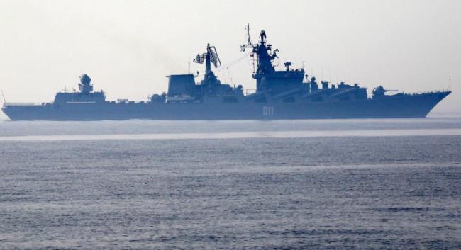 俄媒：俄太平洋舰队旗舰将参与中俄联演