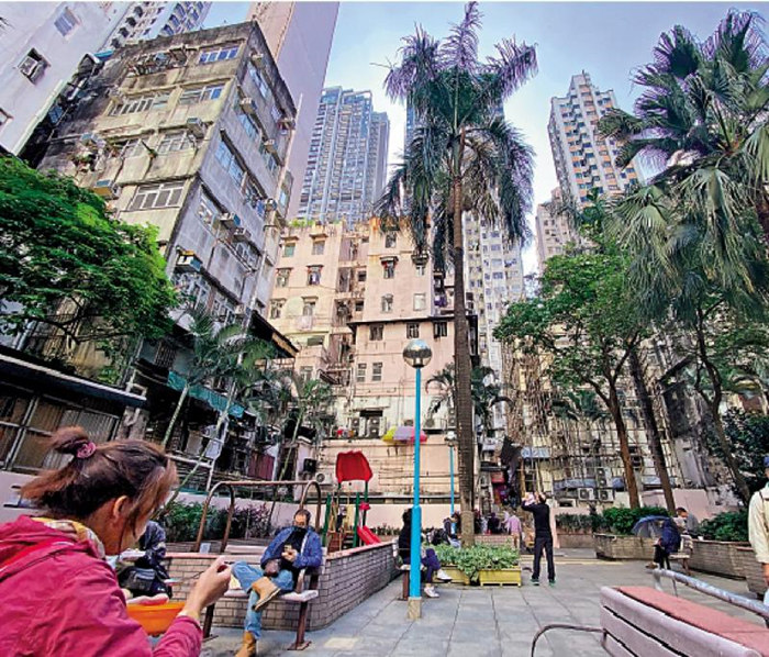 香港市建局：采用融合策略　扩大休憩空间