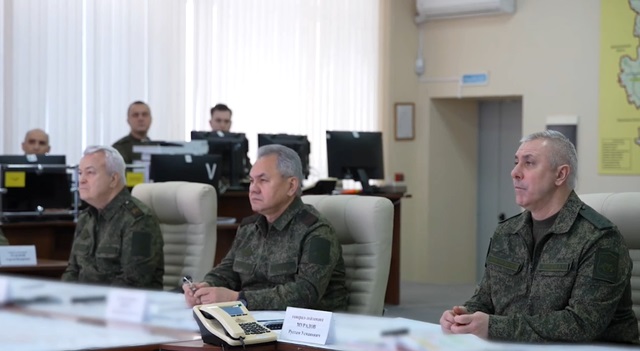 俄国防部长绍伊古视察参与特别军事行动部队