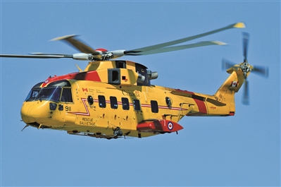 加拿大升级搜救直升机机队