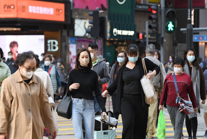 抗疫三年时间　香港共耗用约68亿个口罩