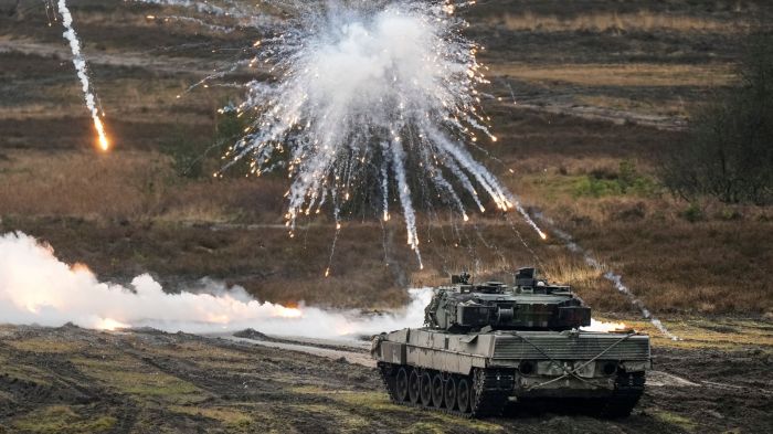 法媒：挪威向乌克兰交付8辆豹-2主战坦克