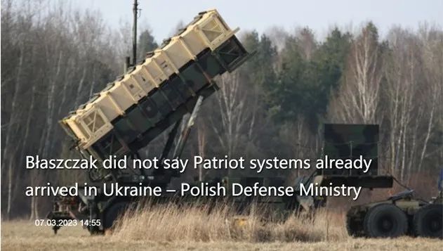 首批“爱国者”防空系统到货了？波兰迅速否认