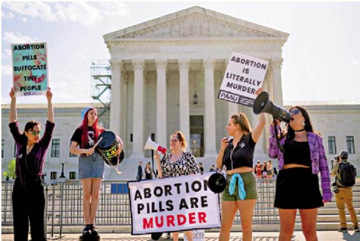 ﻿美最高法院暂允续用堕胎药