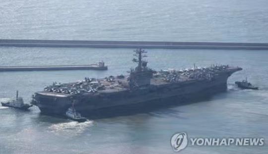 美日韩将举行反潜联演　美军核动力航母牵头