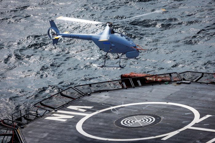 可自主起降，法国测试新型海上无人机