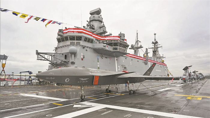 土耳其无人机航母服役