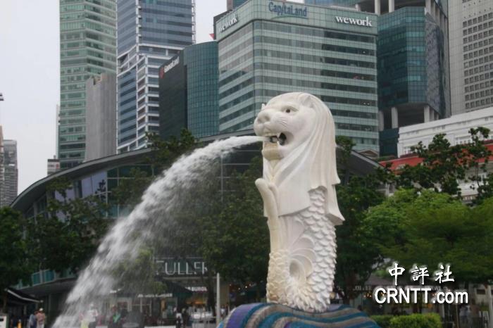 中评镜头：新加坡象征鱼尾狮 朝圣地标