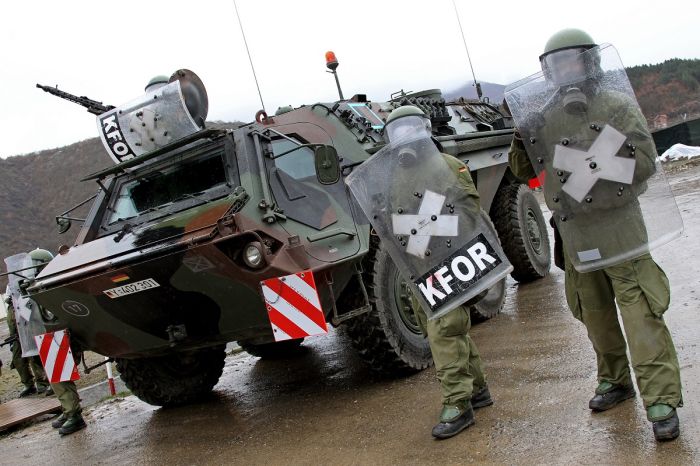 法媒：北约宣布向科索沃北部增派维和部队
