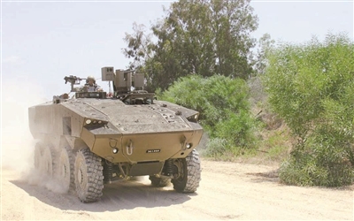 以色列首款轮式装甲车入列